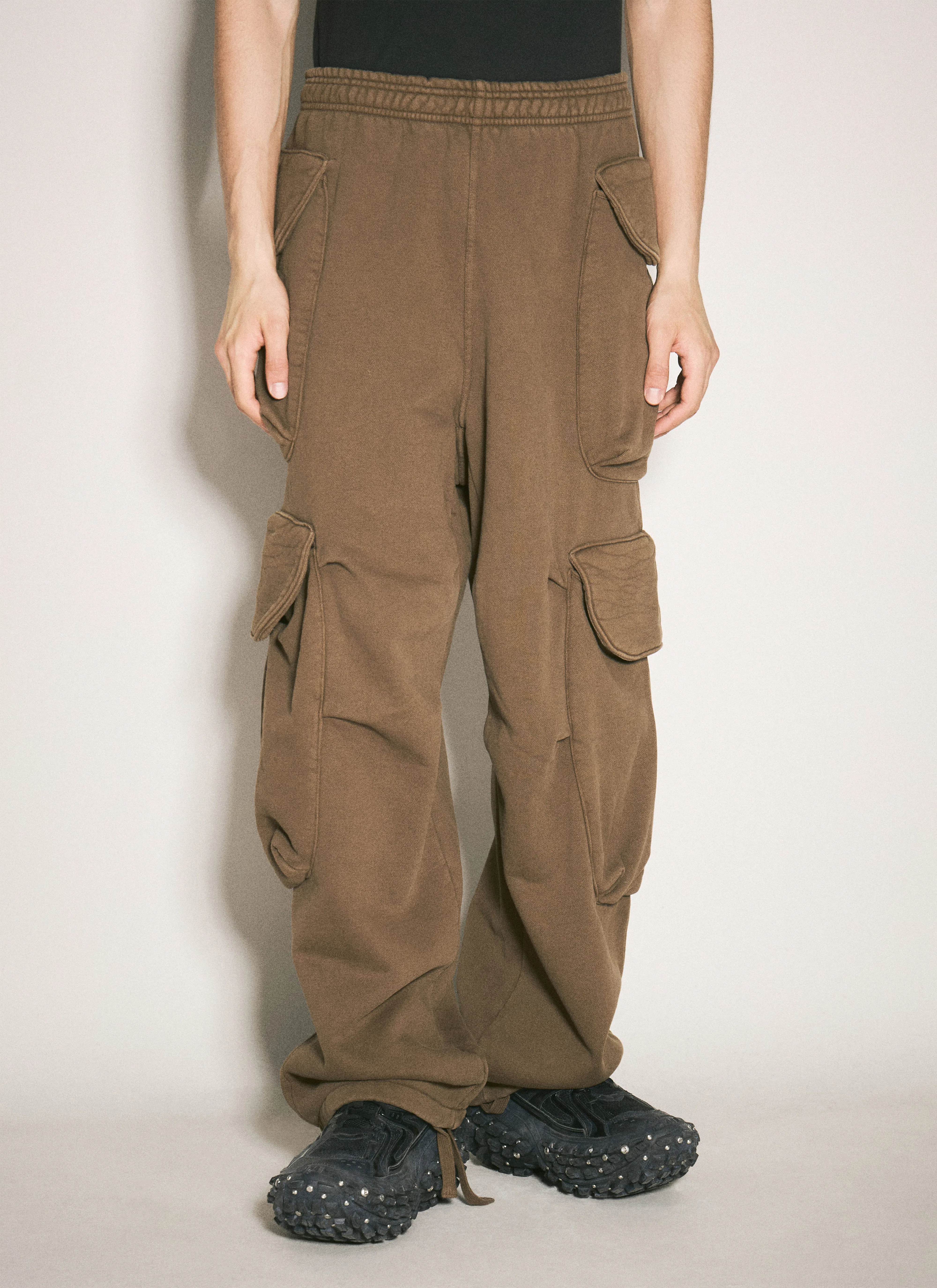 BALENCIAGA Bouncer Panelled Chunky Sneakers In Black