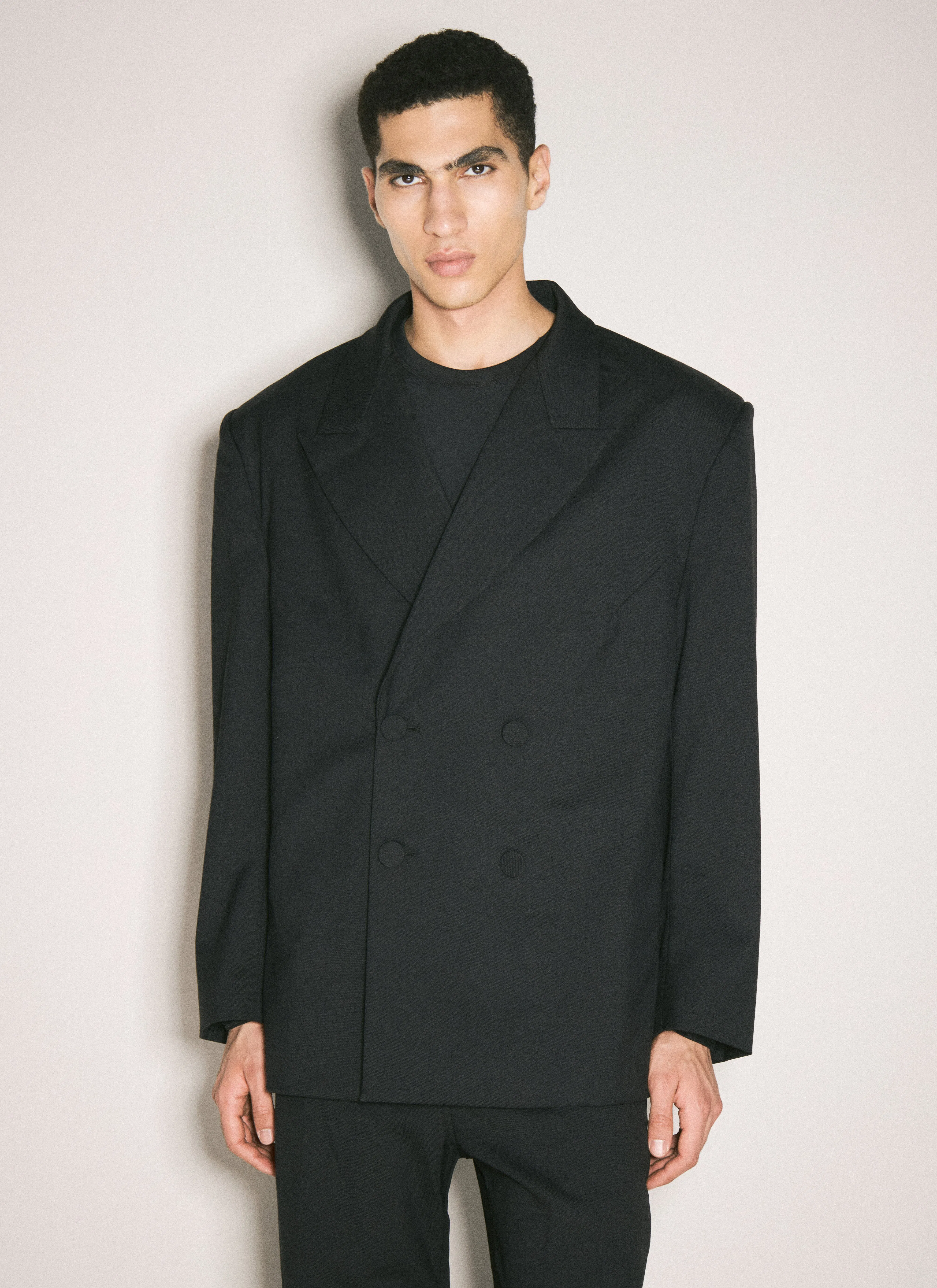 BALENCIAGA Bouncer Panelled Chunky Sneakers In Black