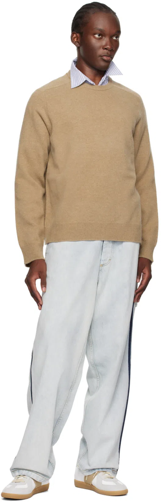 MAISON MARGIELA Replica Elastic Band Sneaker In White