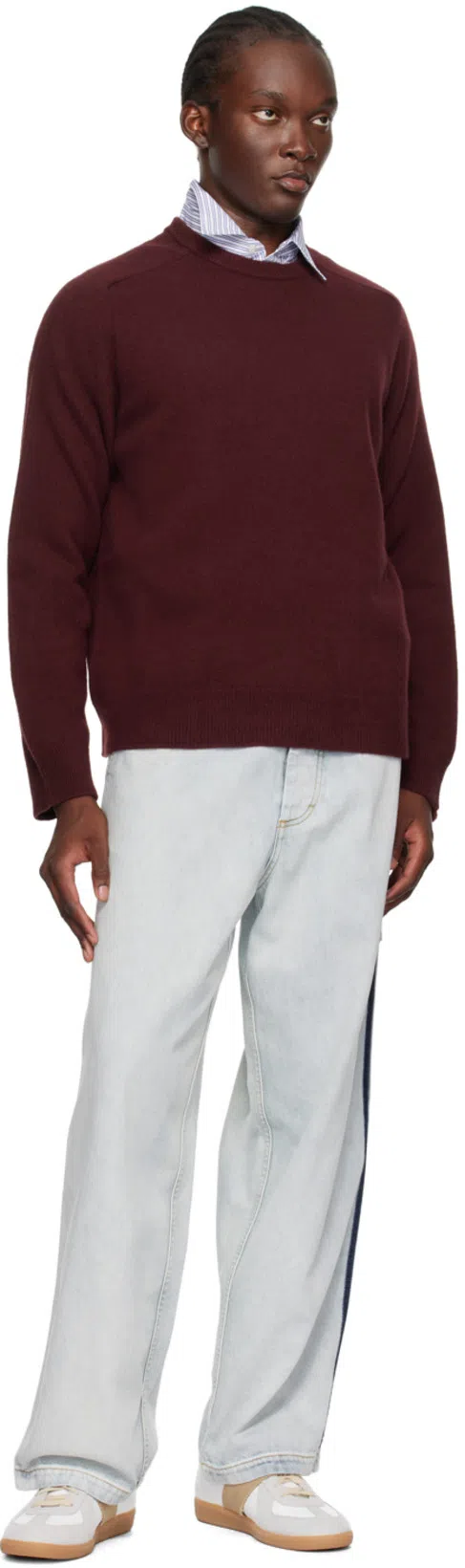 MAISON MARGIELA Replica Elastic Band Sneaker In White