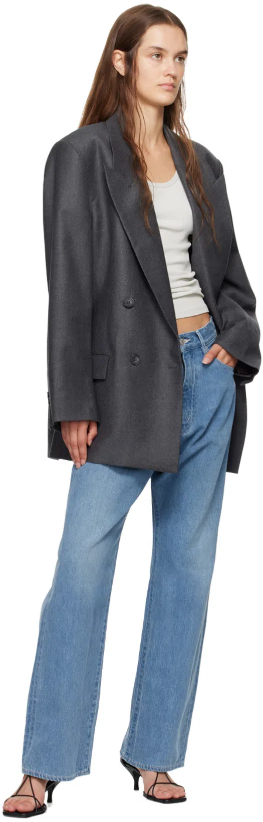 TOTÊME The Knot Leather Sandals In Black