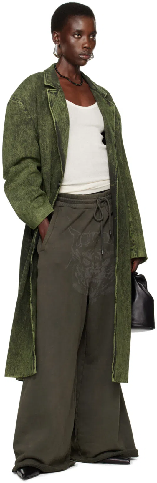 THE ROW Sling Leather Ankle Boots In Black