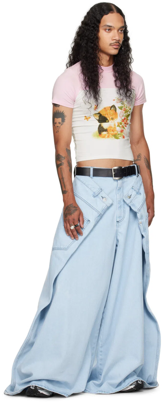 BALENCIAGA Dynamic Multicolor Runner Sneakers With Chunky Silhouette