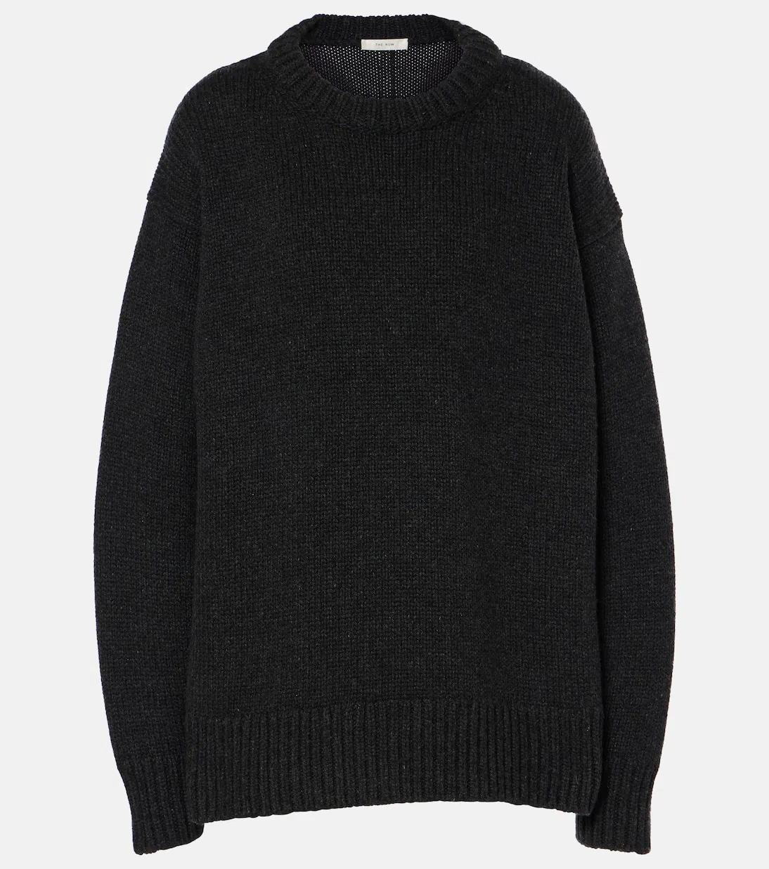 THE ROW Himus Cashmere Sweater In Anthracite