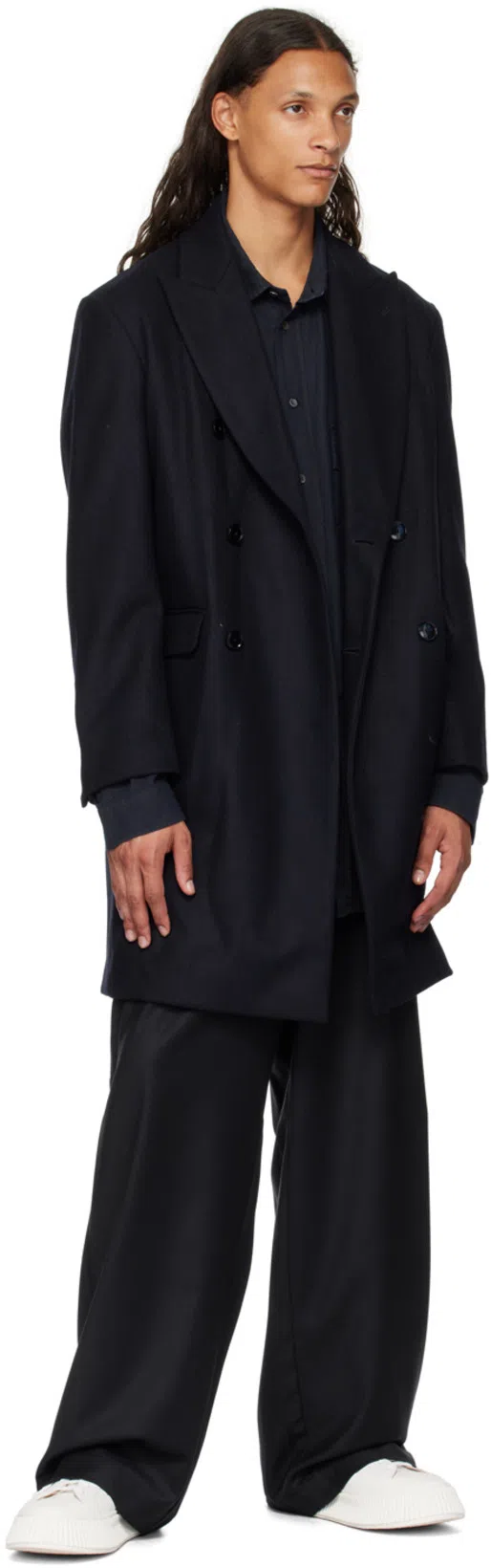 JIL SANDER White Low-top Platform Sneakers In 102 Neve