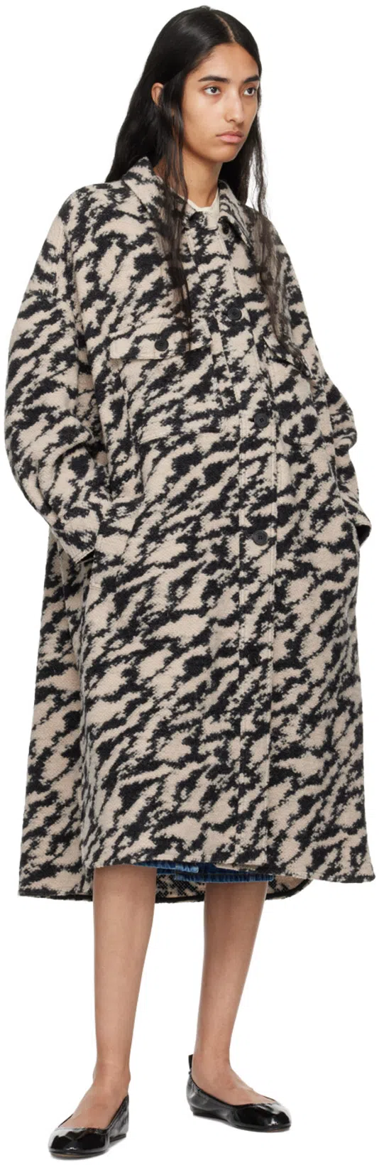 ISABEL MARANT ÉTOILE Denim Vandy Skirt For In Blue