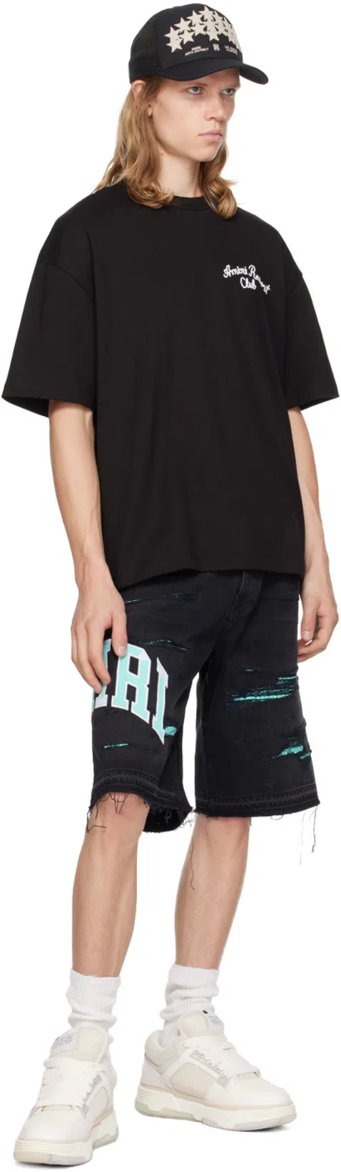 AMIRI Leather Ma-1 Low-top Sneakers In White