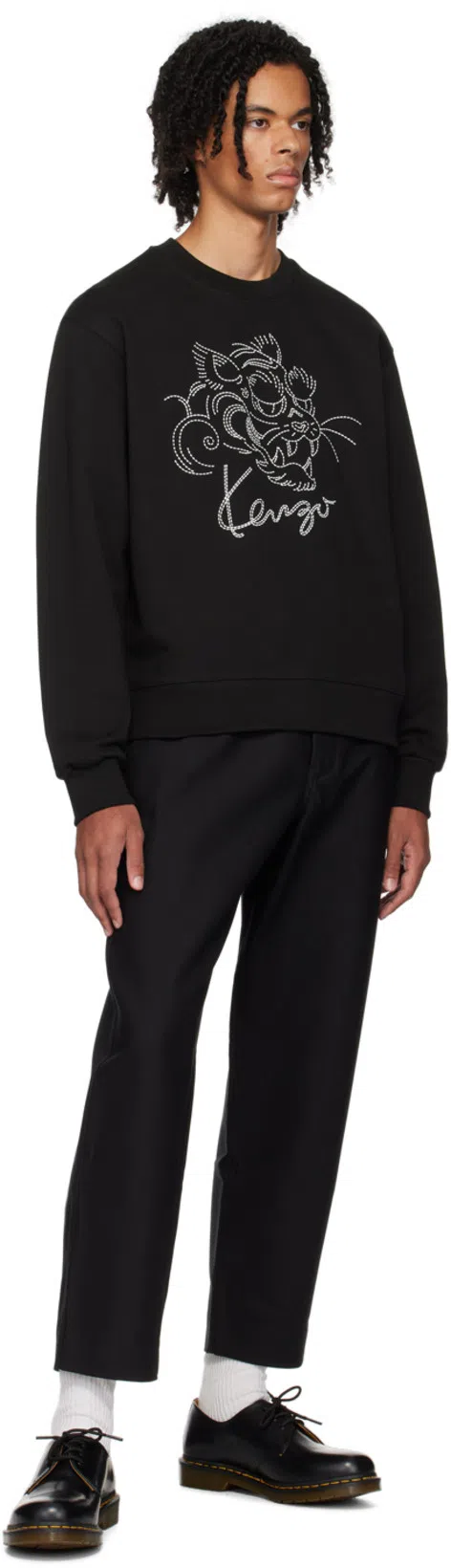 DR. MARTENS Black 1461 Bex Toe Cap Oxfords