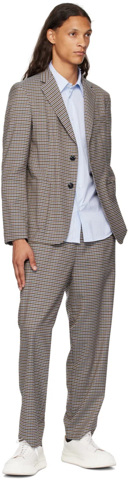 JIL SANDER White Low-top Platform Sneakers In 102 Neve