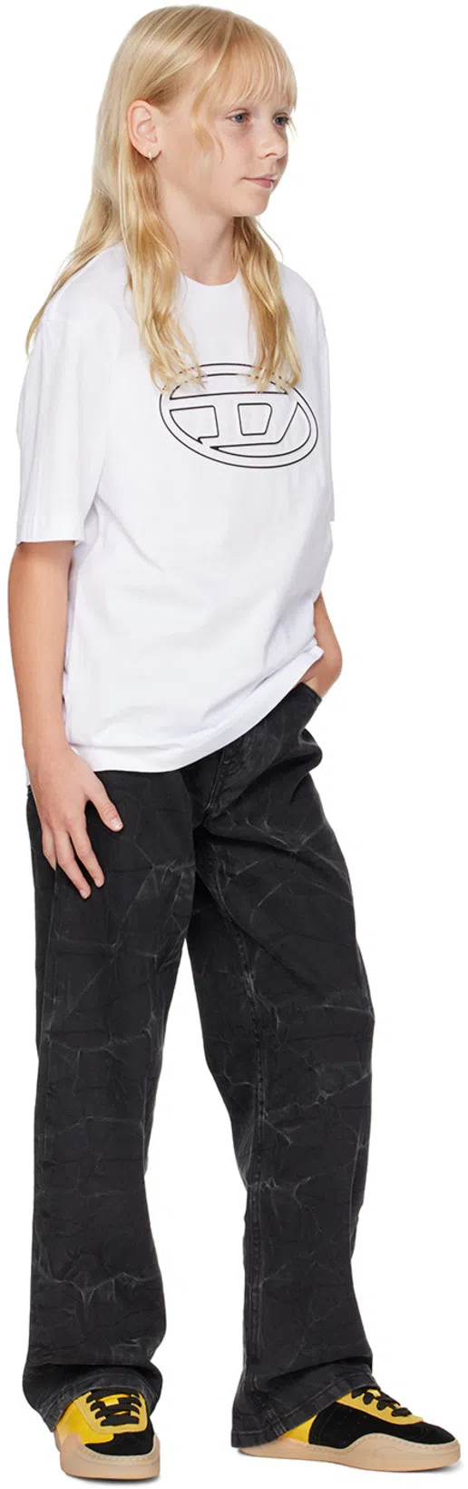 ACNE STUDIOS Lace-up Sneakers In Yellow