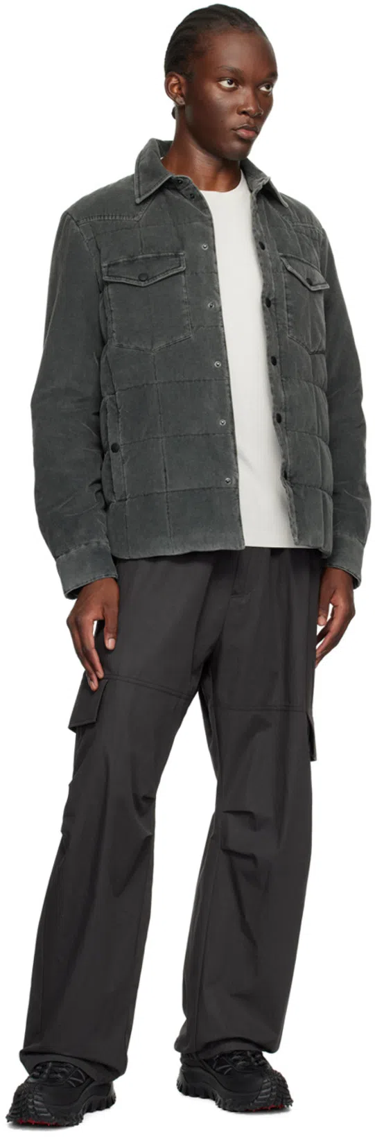 MONCLER Trailgrip Gtx Polyamide Sneakers Chunky Sole In Multi