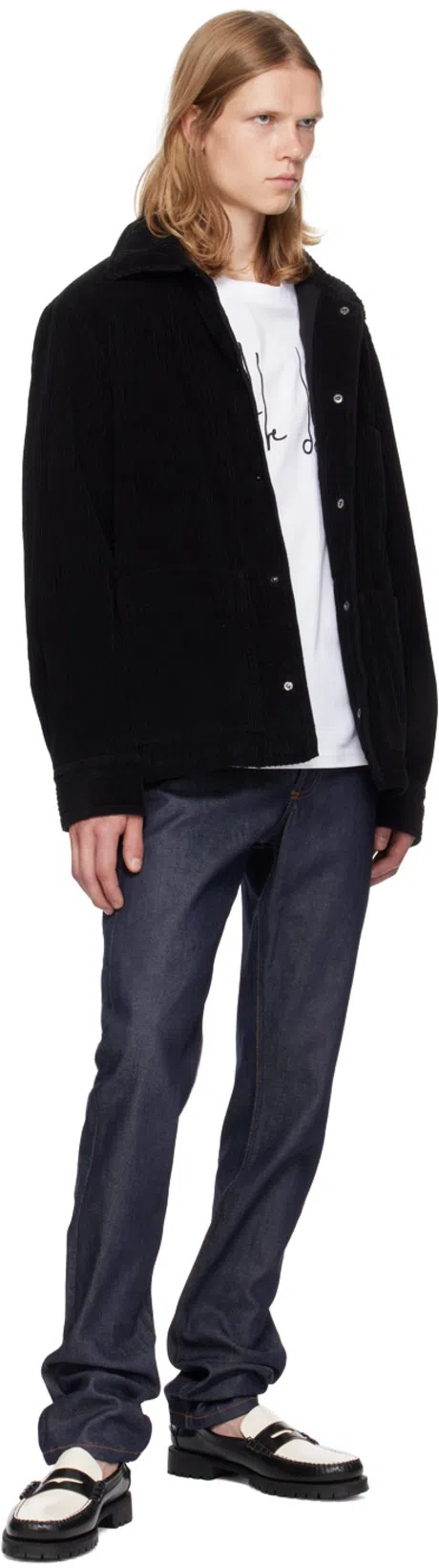 APC A.p.c. Straight Leg Jeans In Blue