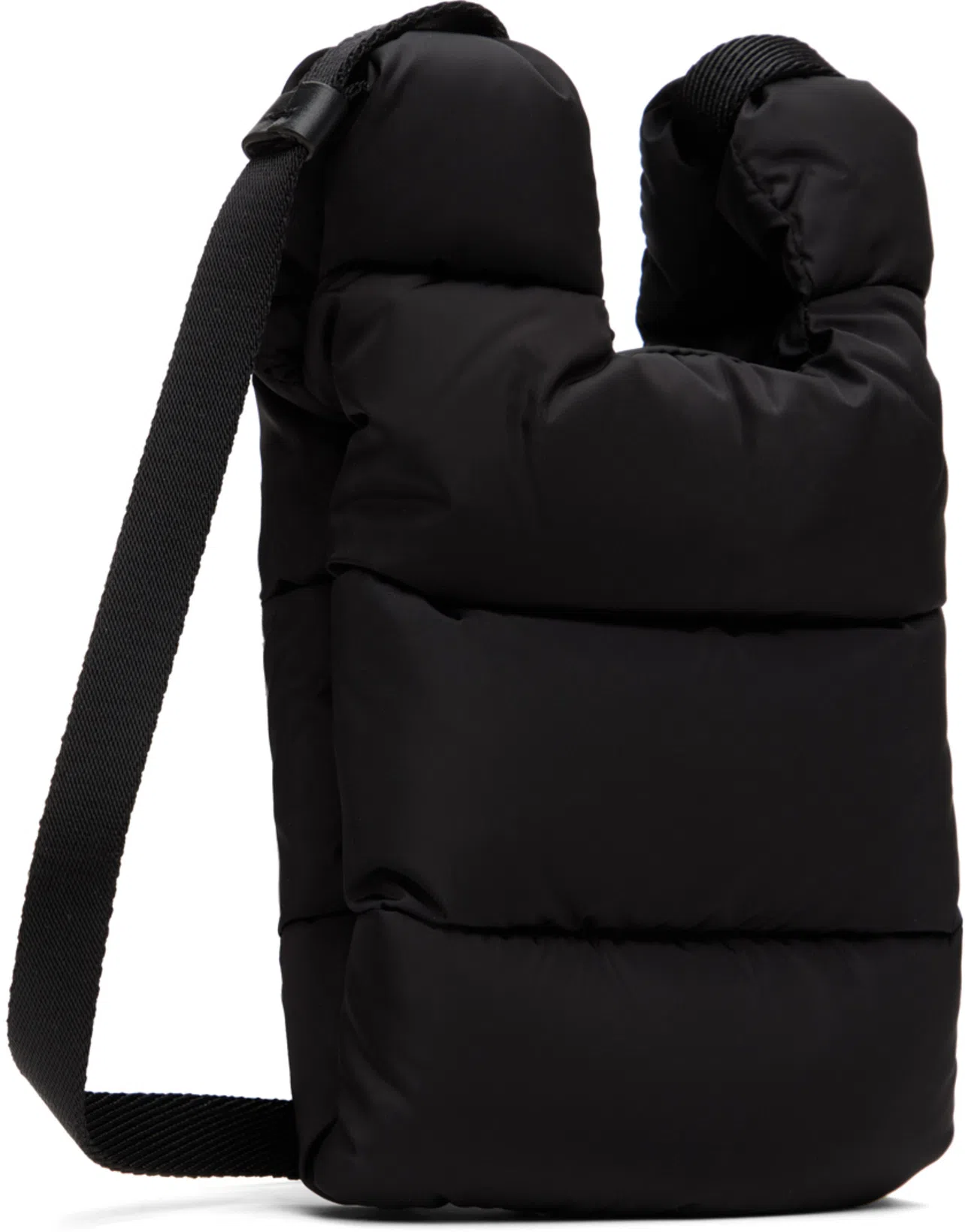 MONCLER Rubber Kickstream Boots With Drawstring In Black