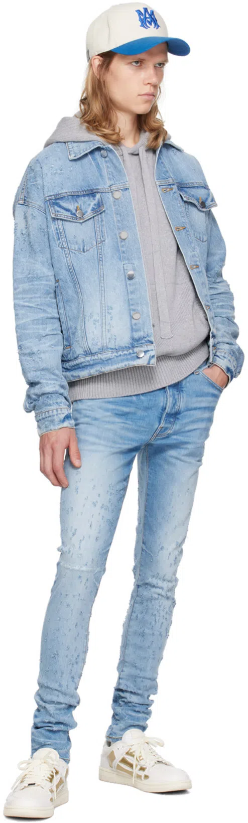 AMIRI Sweaters In Grey