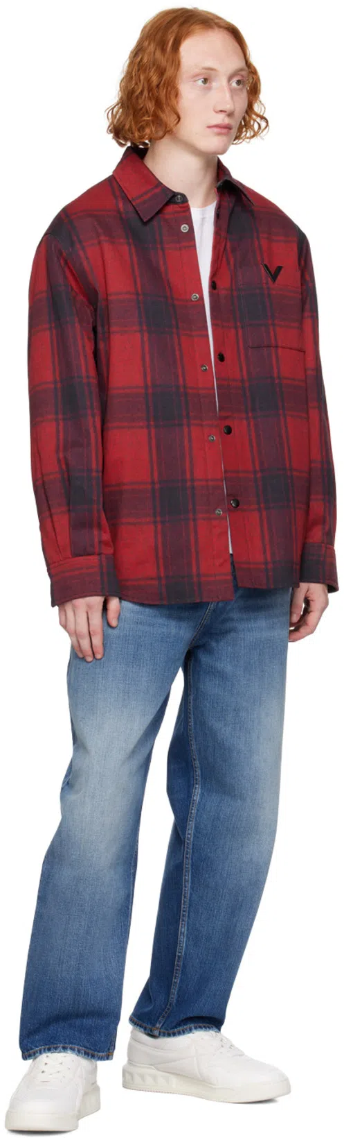 VALENTINO GARAVANI White Nappa Leather One Stud Xl Sneakers