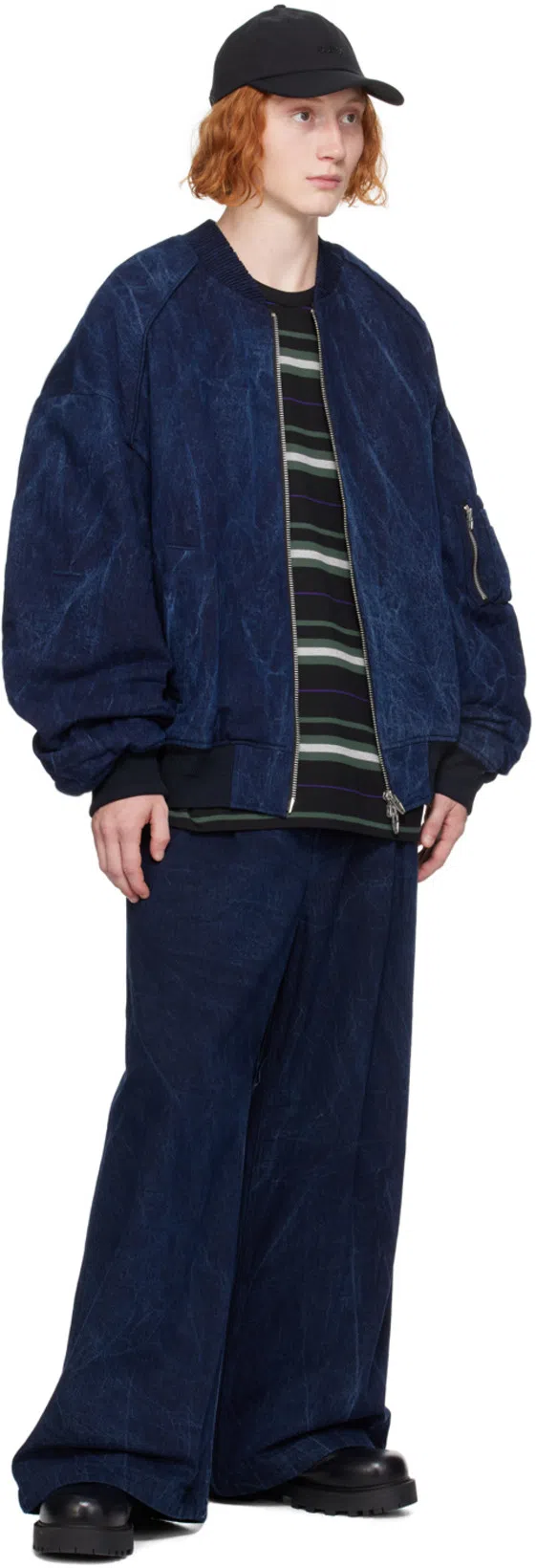 GIVENCHY Men's Storm Lace-up Boots In Black