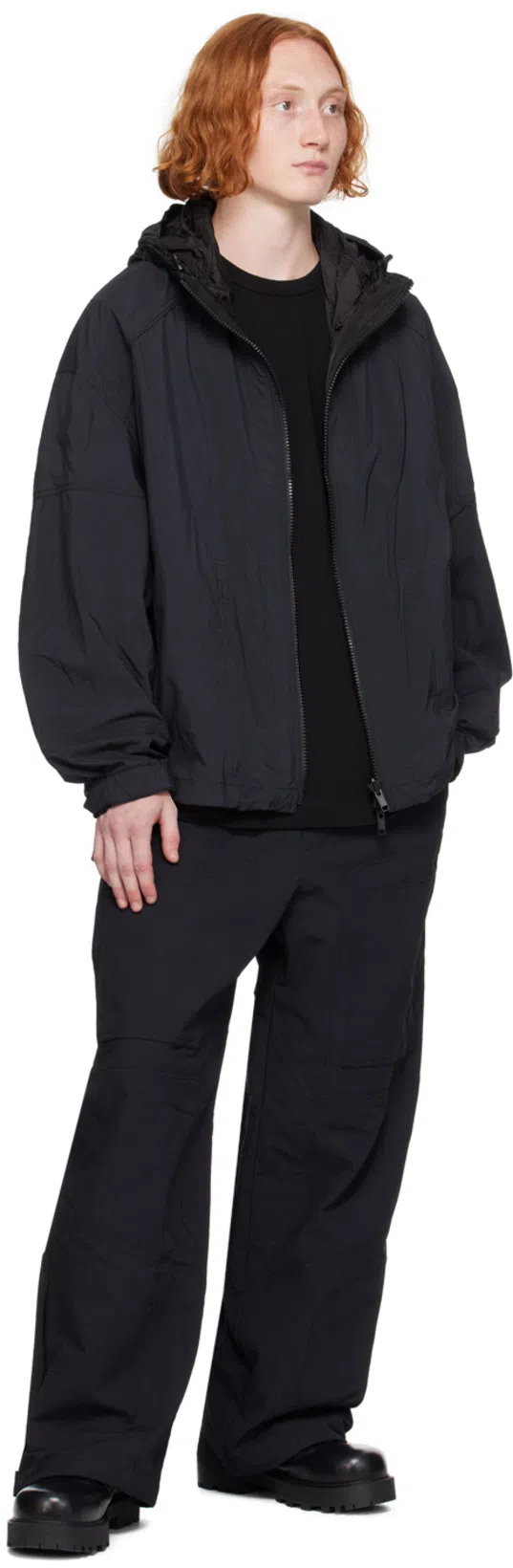 GIVENCHY Men's Storm Lace-up Boots In Black