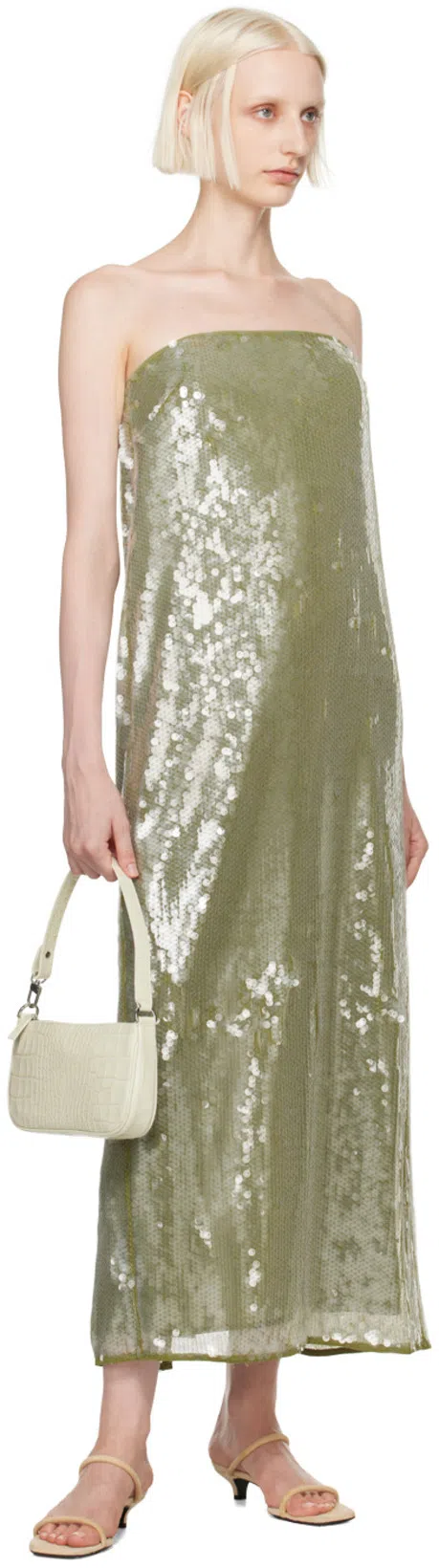 TOTÊME Minimalist Suede Leather Sandals In Neutro