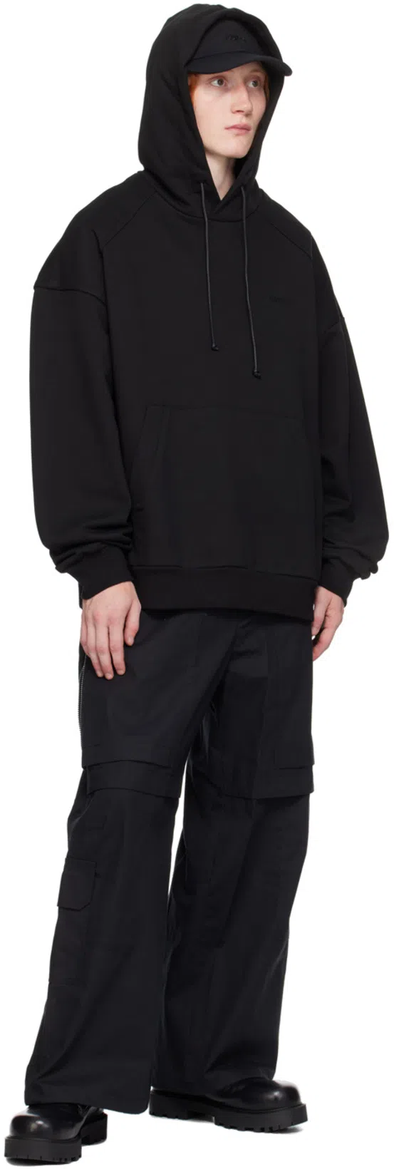 GIVENCHY Men's Storm Lace-up Boots In Black