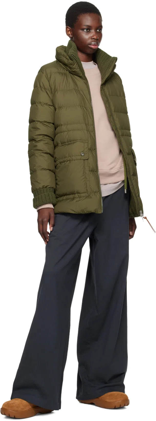 BOTTEGA VENETA 35mm Snap Leather Ankle Boots In Caramel