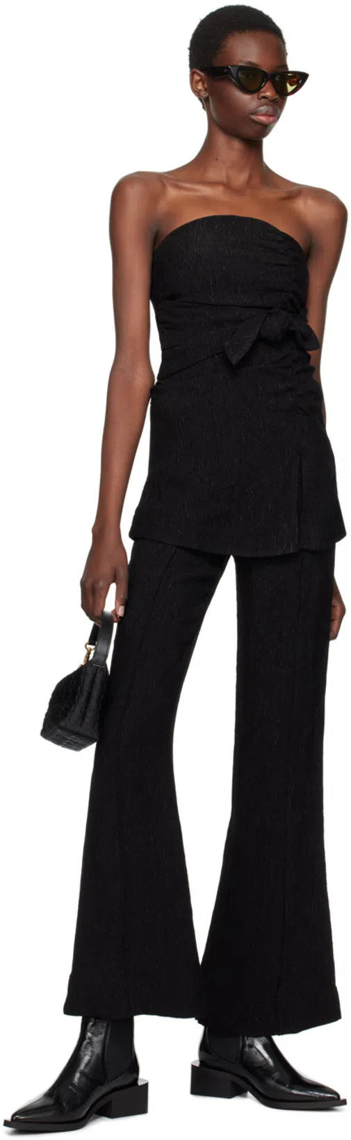 LE SPECS Womens Dark Tort Hypnosis Cat-eye Frame Plastic Sunglasses