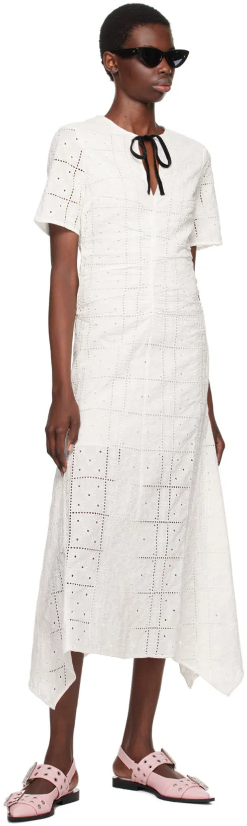 LE SPECS Hypnosis Tapered Cat-eye Sunglasses In Black