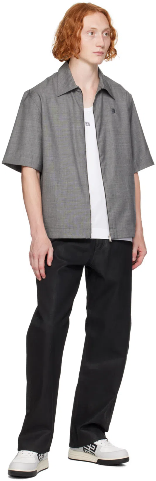 GIVENCHY G4 Leather Sneakers In Multicolour