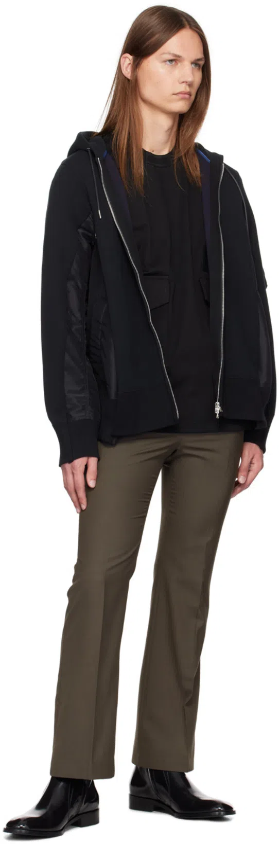 MAISON MARGIELA Tabi Toe Ankle Boots In Black