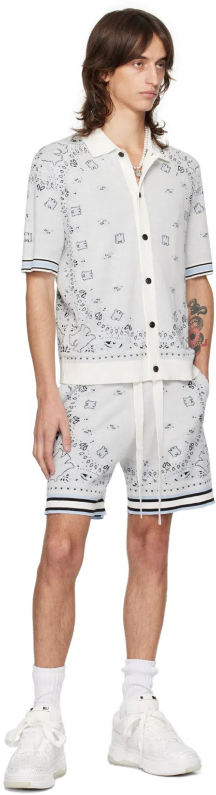 EMANUELE BICOCCHI White & Silver Large Pearl Skull Necklace In Sterling Silver