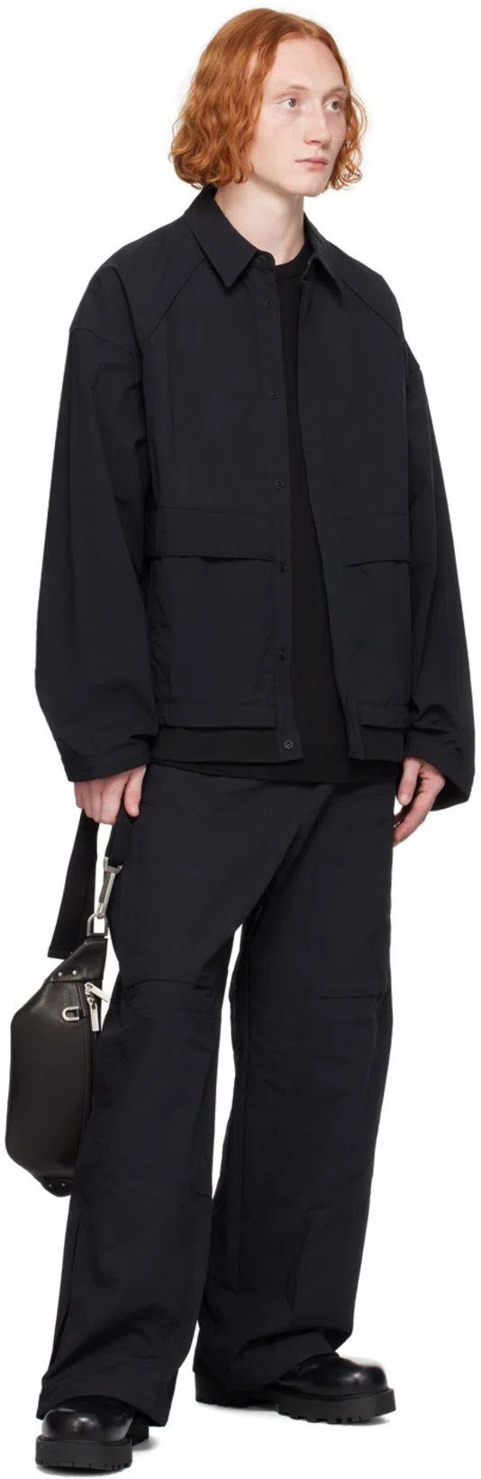 GIVENCHY Men's Storm Lace-up Boots In Black