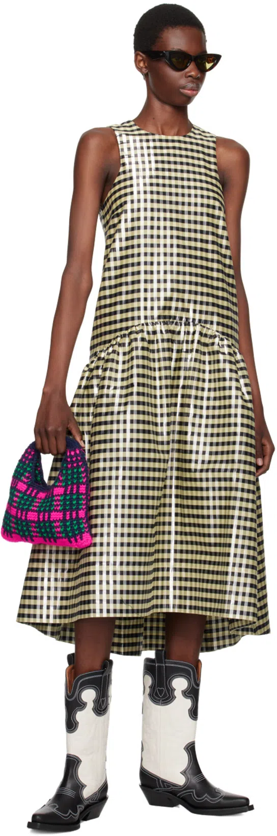 LE SPECS Womens Dark Tort Hypnosis Cat-eye Frame Plastic Sunglasses