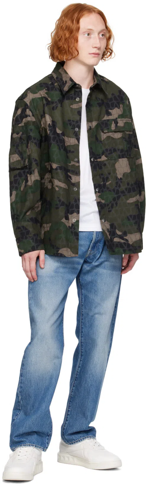 VALENTINO GARAVANI White Nappa Leather One Stud Xl Sneakers