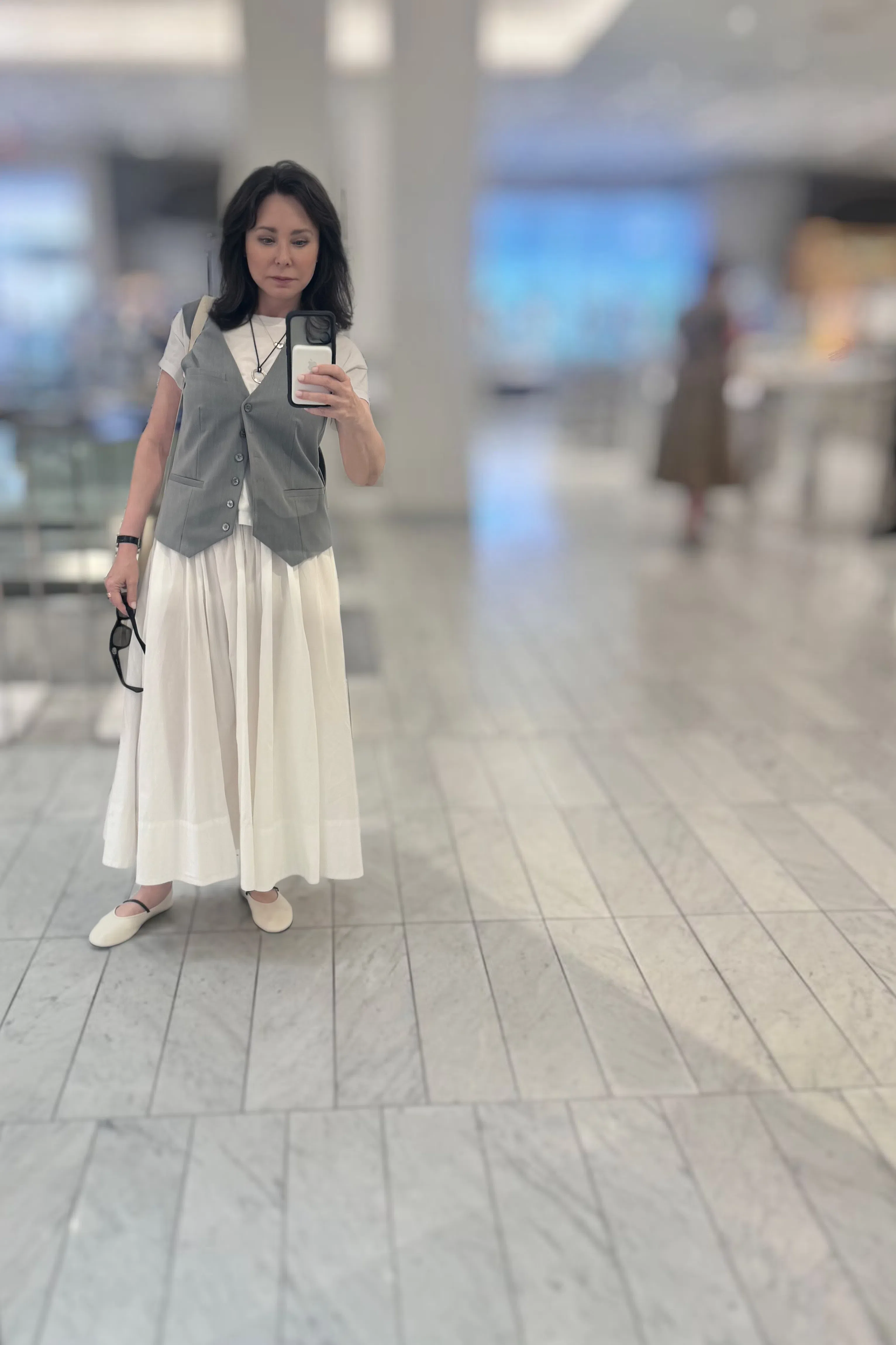 THE ROW 10mm Elastic Ballet Leather Flats In Black