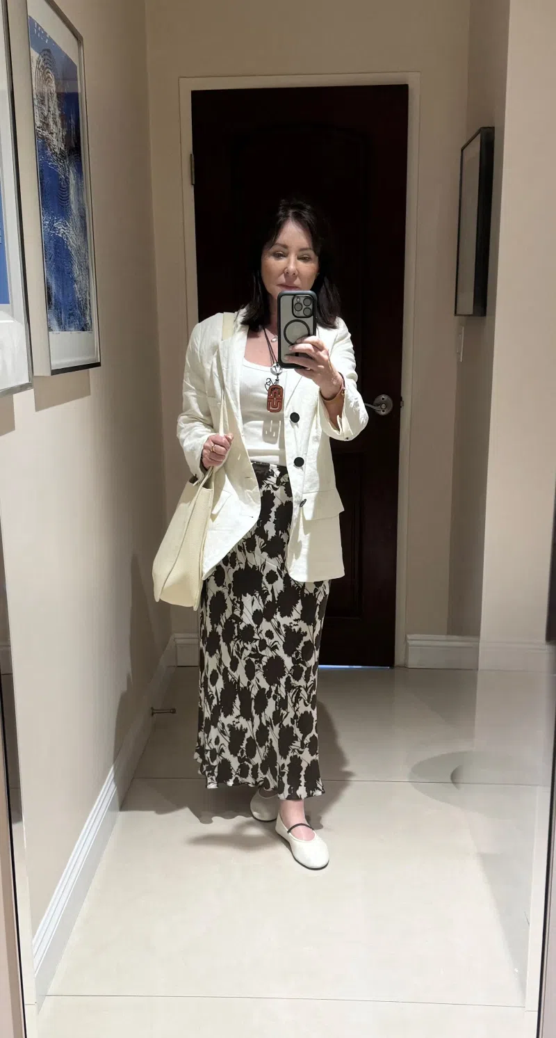 THE ROW Lambskin Band Ballerina Flats In Animal Print