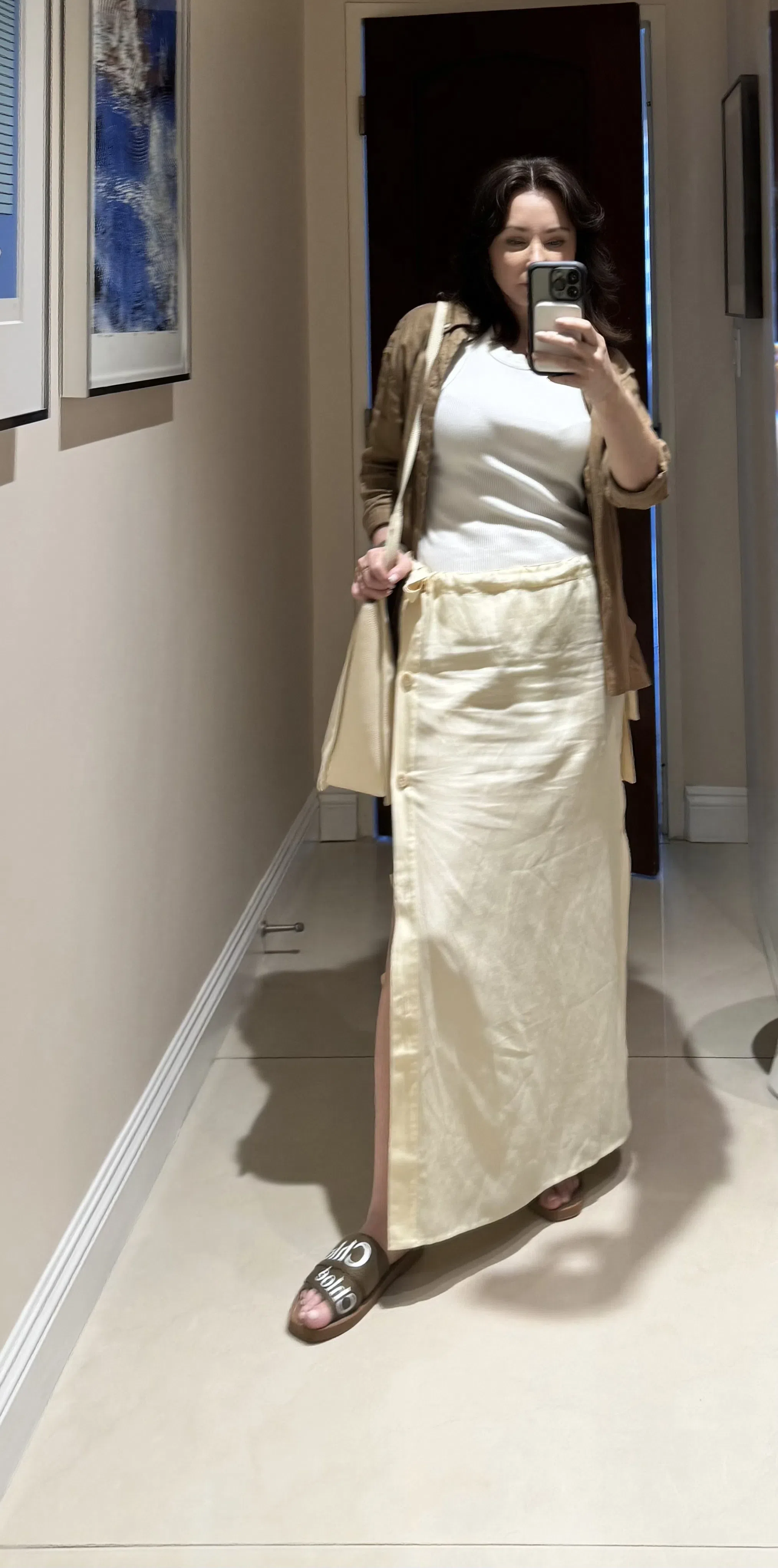 TOTÊME Toteme Women Cotton Ribbed Knit Tank Top In White