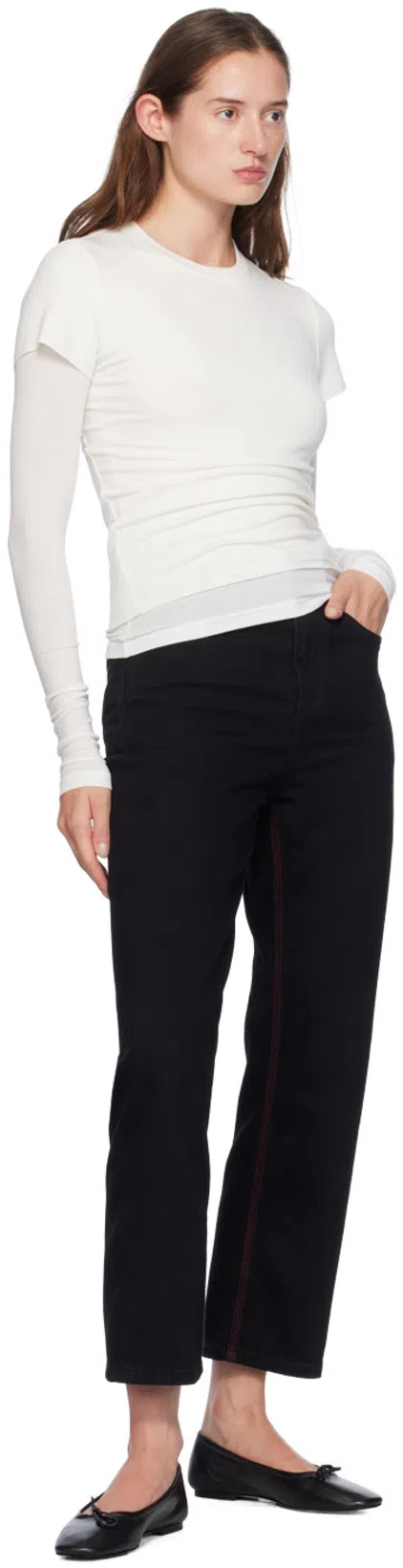 FAX COPY EXPRESS White 'the Fitted T' T-shirt