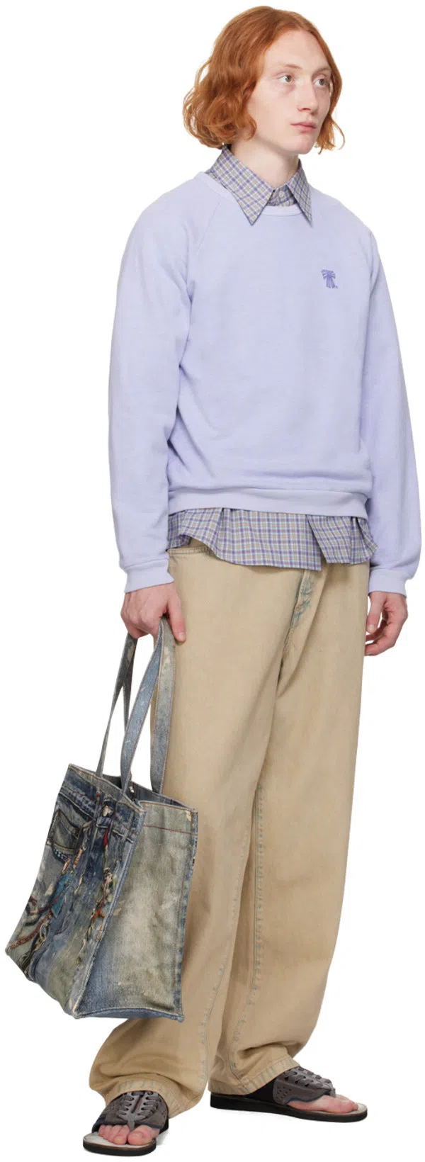 ACNE STUDIOS 1991 Toj Straight Denim Jean In 14l Light Sand