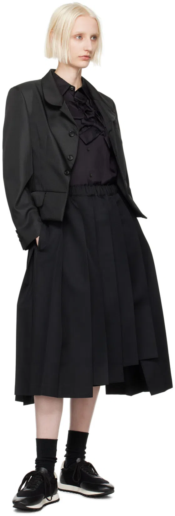 THE ROW Owen Runner Sneakers In Black