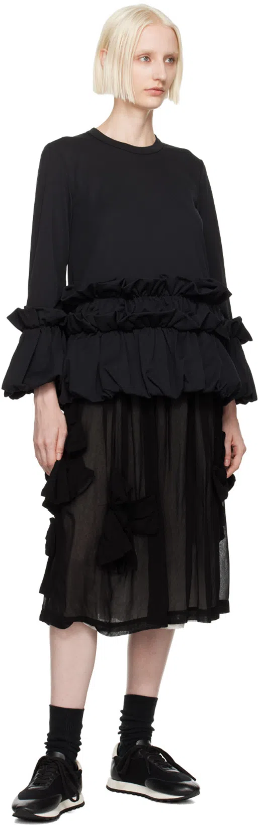 THE ROW Owen Runner Sneakers In Black