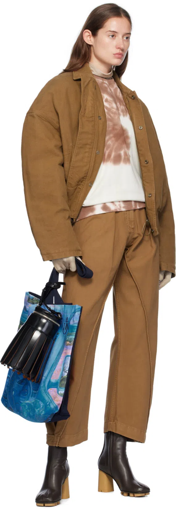 BOTTEGA VENETA Shore 70 Nappa Leather Ankle Boots In Brown