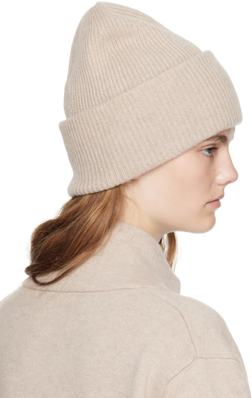 TOTÊME Toteme Knitted Ballet Flats In Black