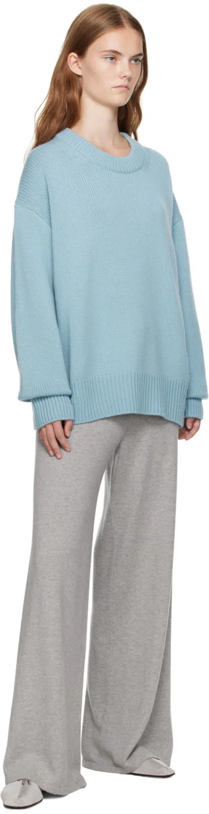 TOTÊME Knitted Bow Ballerina Flats In Matte Silver