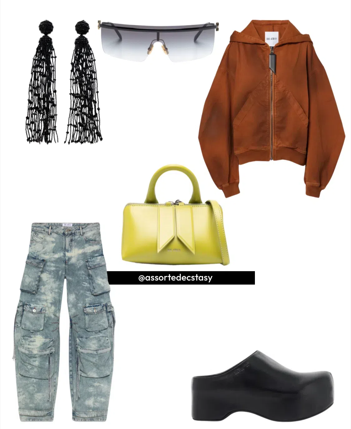 MIU MIU Rimless Shield-frame Sunglasses In Black