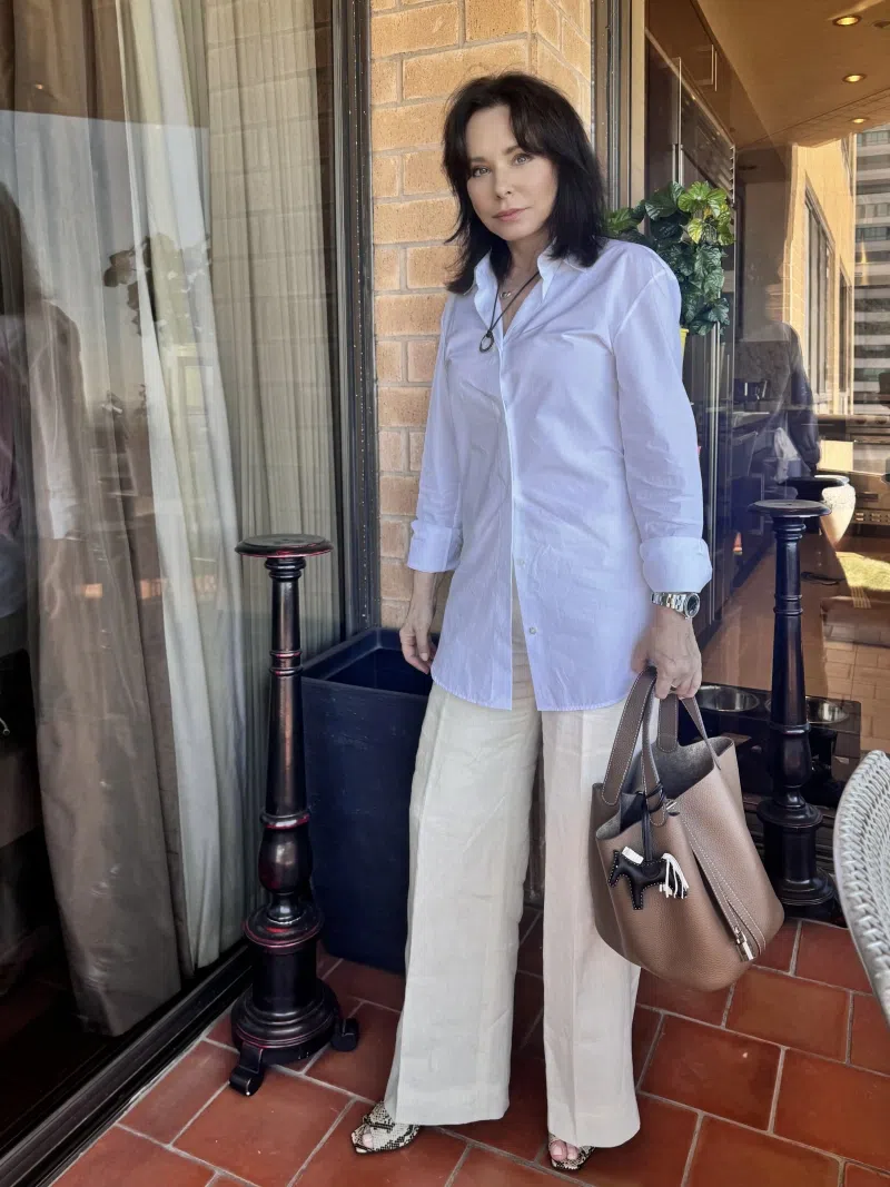 KHAITE River Python-effect Leather Slingback Pumps In Natural