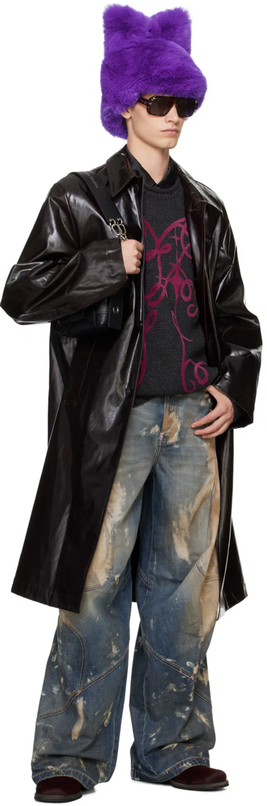 TOM FORD Turner Navigator Sunglasses, 58mm In 52f