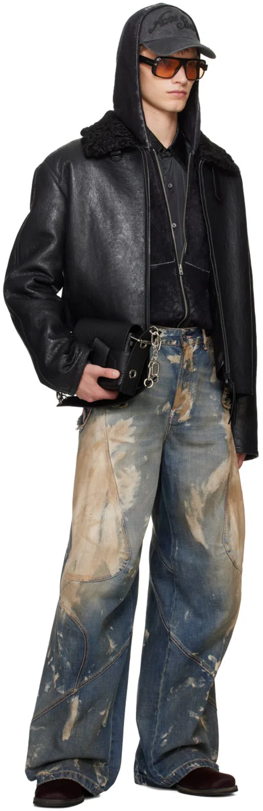 ACNE STUDIOS Blue Loose-fit Jeans In Mid Blue