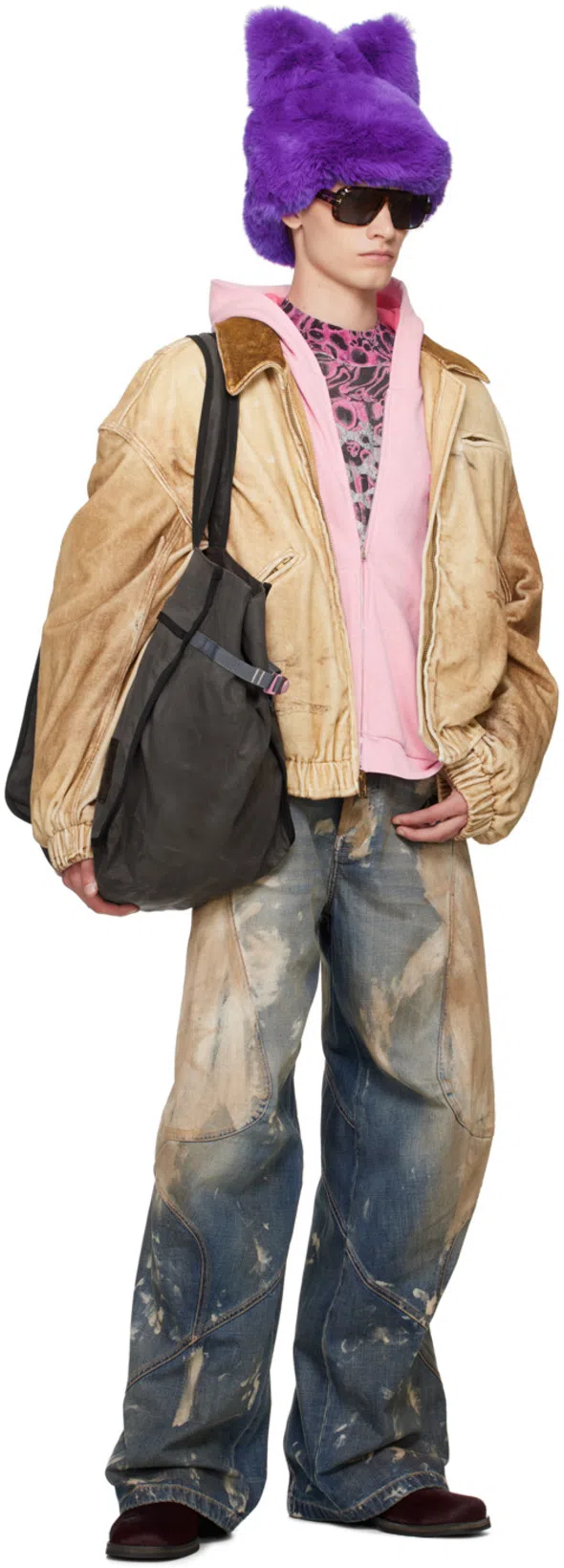 TOM FORD Turner Navigator Sunglasses, 58mm In 52f