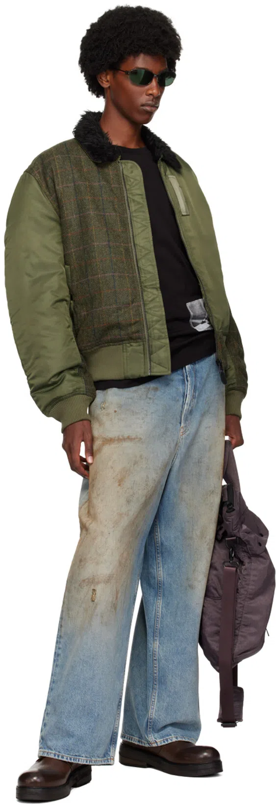 ACNE STUDIOS 2023m Penicillin Denim Jeans In Mid Blue