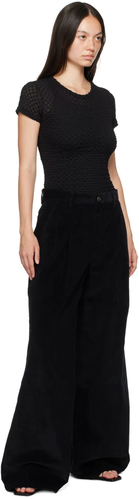 TOTÊME The Knot Leather Sandals In Black