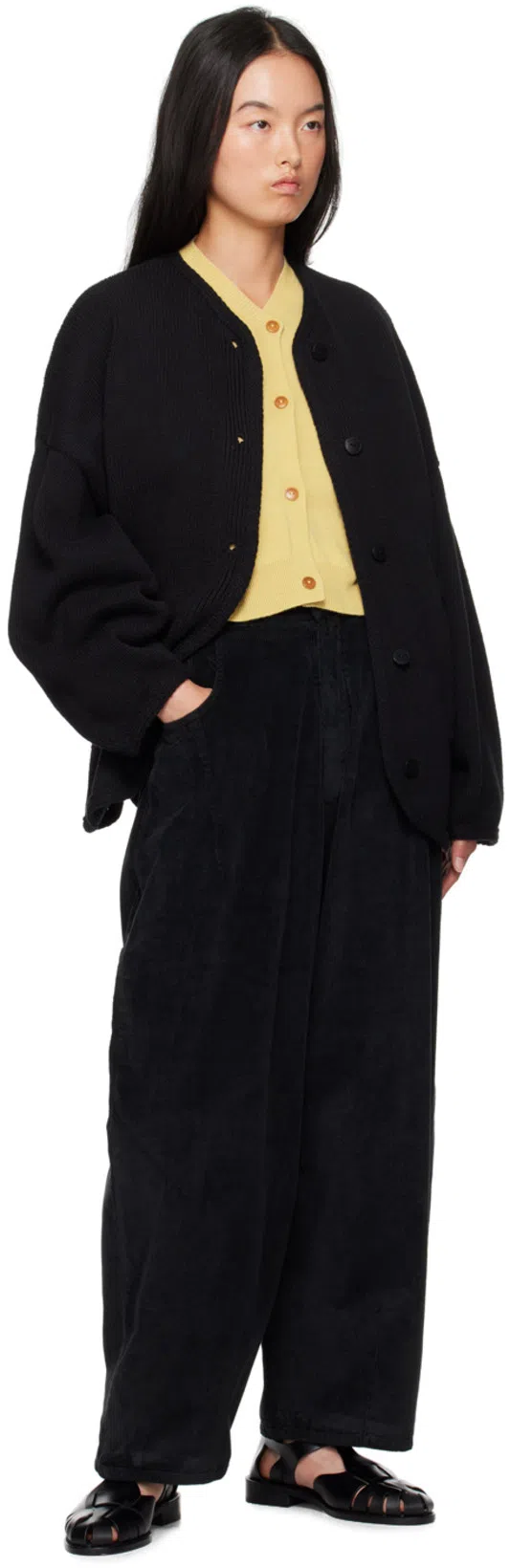 HEREU Sandal Peach In Black